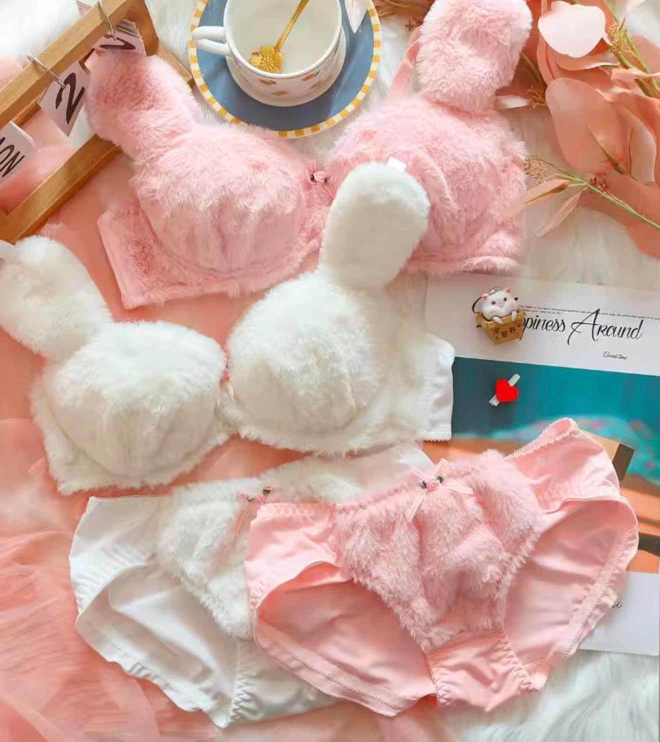 BH & Slip im Teddy-/Kitty-Stil 💕🧸