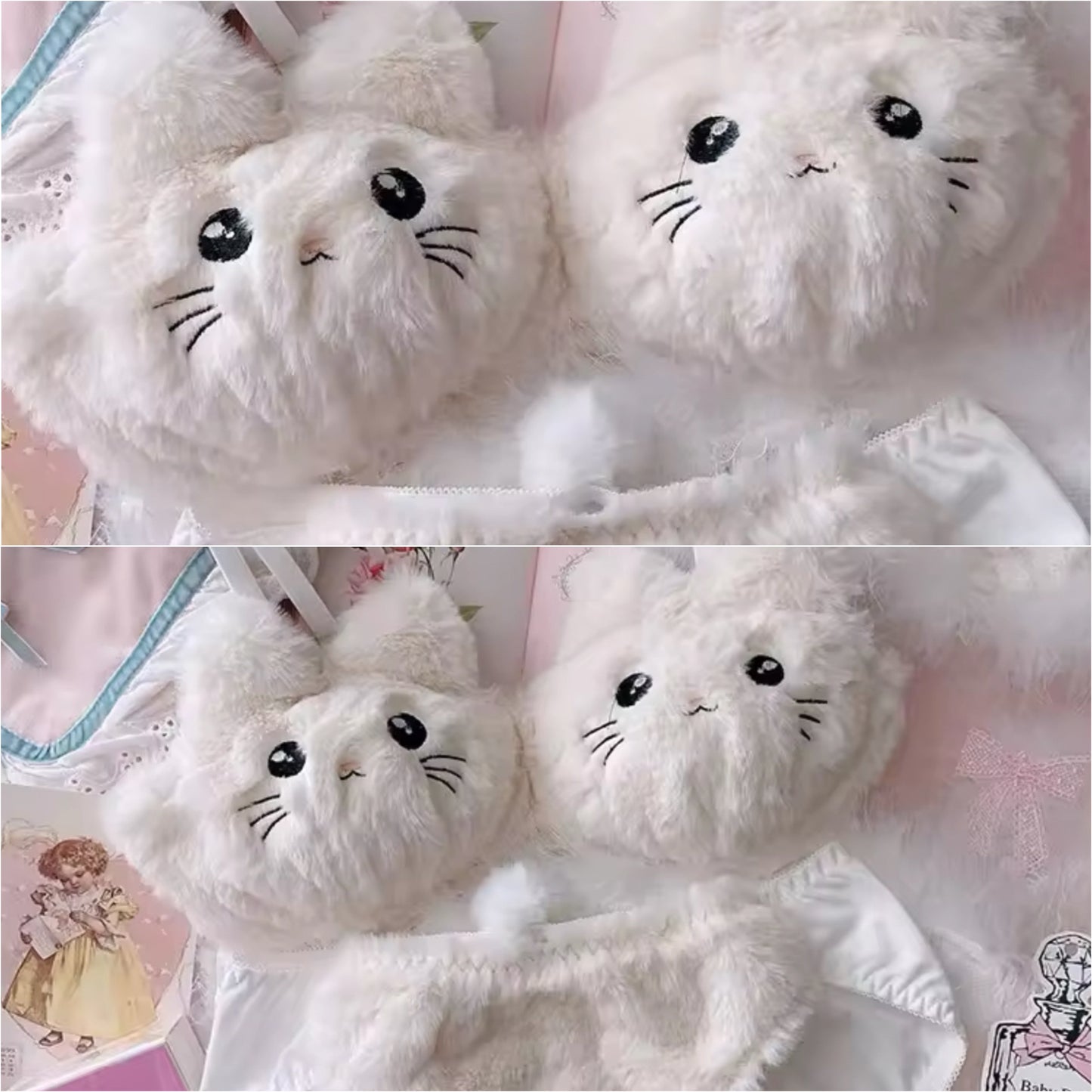 BH & Slip im Teddy-/Kitty-Stil 💕🧸