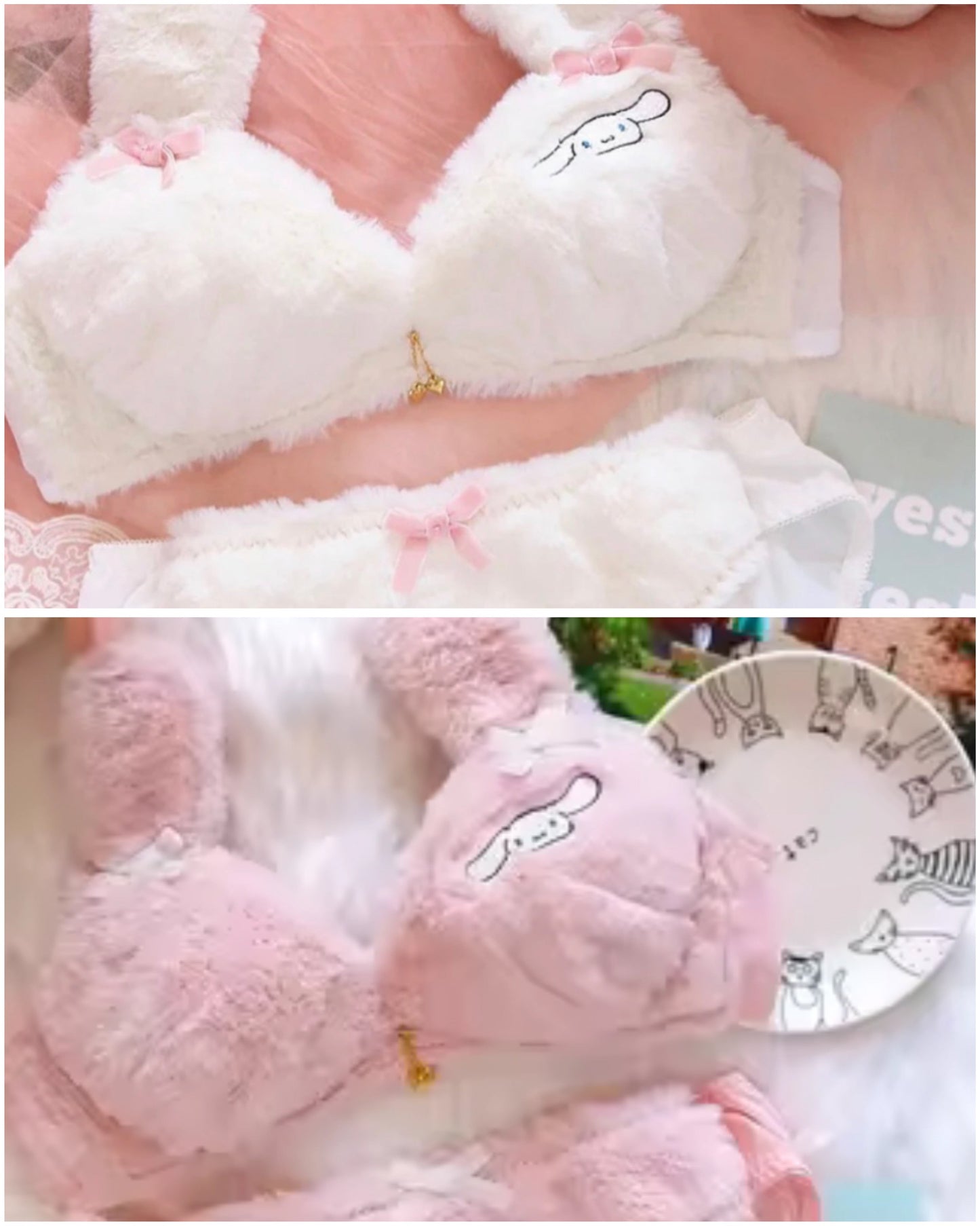 BH & Slip im Teddy-/Kitty-Stil 💕🧸