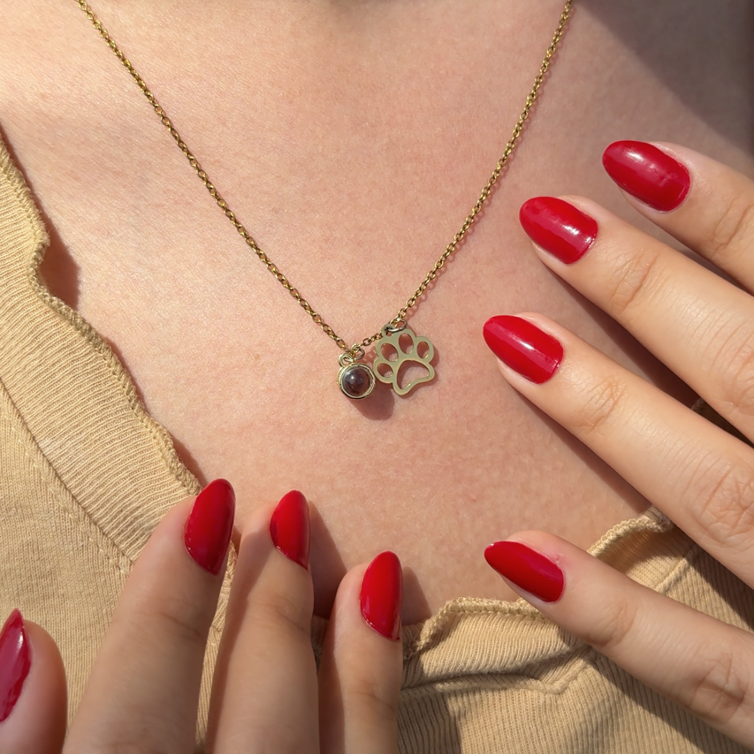 ZalonDy™ Collier Photo Projection Personnalisé