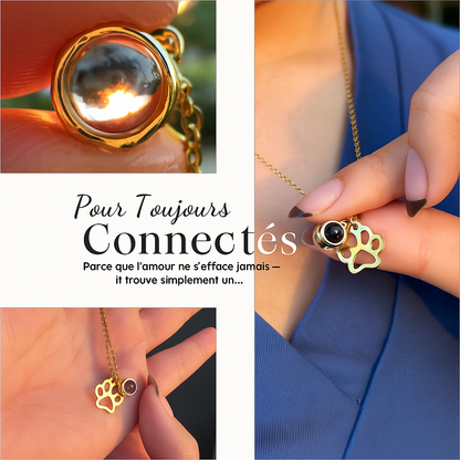 ZalonDy™ Collier Photo Projection Personnalisé