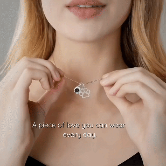 ZalonDy™ Collier Photo Projection Personnalisé